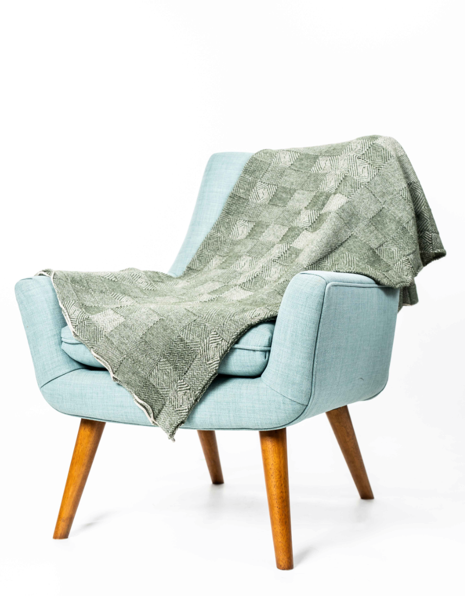 Possum Merino Jacquard Throw KO965
