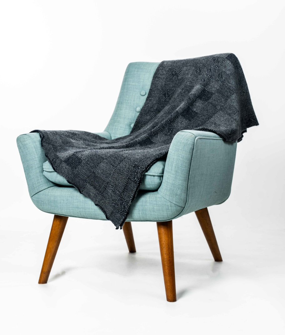 Possum Merino Jacquard Throw KO965