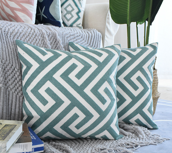 Greek cushion outlet covers